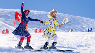 Arosa Gay Ski Week is a colorful event designed to support LGBTQ causes and initiatives.