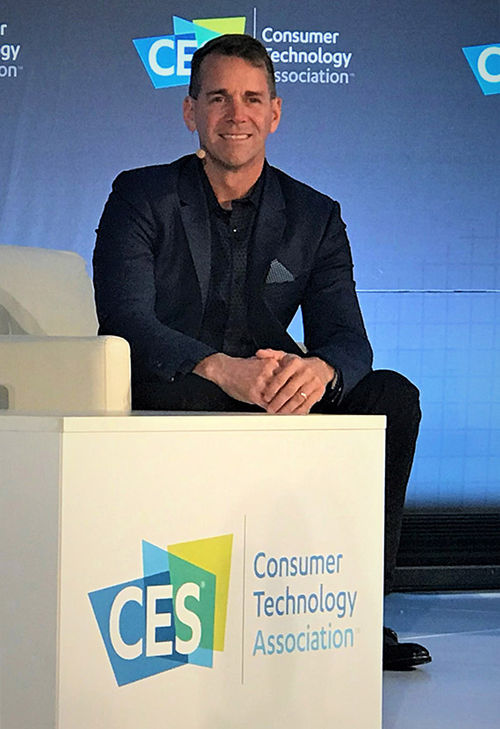 John Padgett, chief experience and innovation officer for Carnival Corporation, on the panel “Technology’s Innovators and Disruptors” at CES in Las Vegas earlier this month.