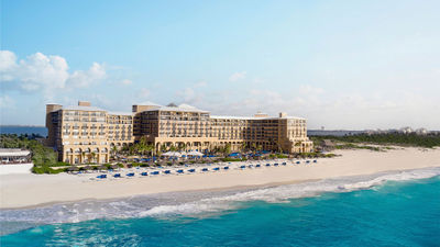 The Kempinski Hotel Cancun is one of the grande dames of the Mexican Caribbean coastline.