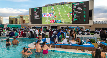 Circa Resort & Casino’s Stadium Swim will host a Super Bowl viewing party on Feb. 11.