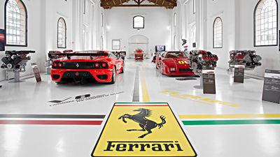 Ferrari lived in Modena, and car enthusiasts can do a deep dive into his life at the Museo Enzo Ferrari Modena, which offers a behind-the-scenes look at his life and houses a showroom of classic cars.